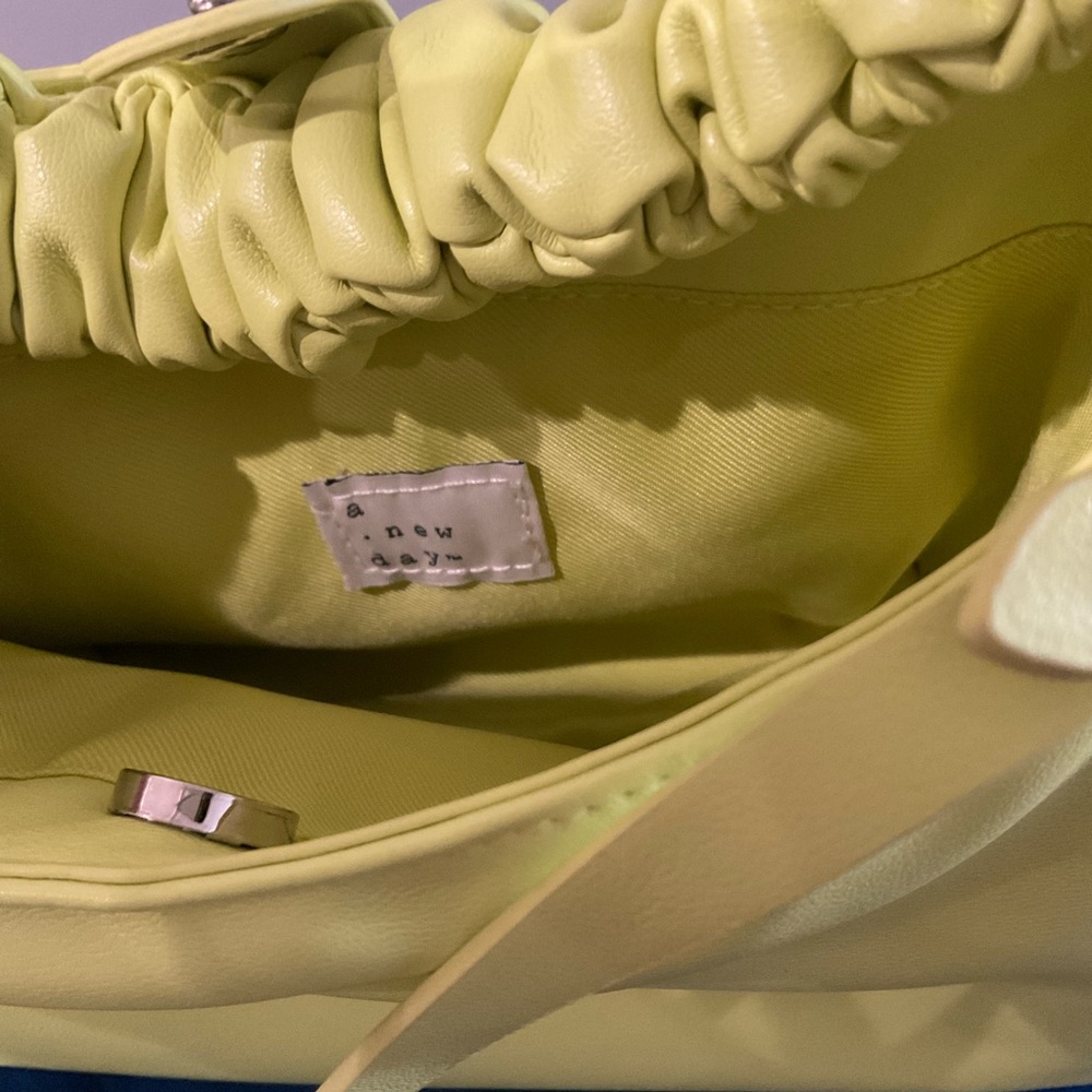 A New Day Ruched top Handle Crossbody Hand bag - Picture 4 of 11